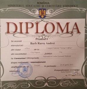 diploma rares barb