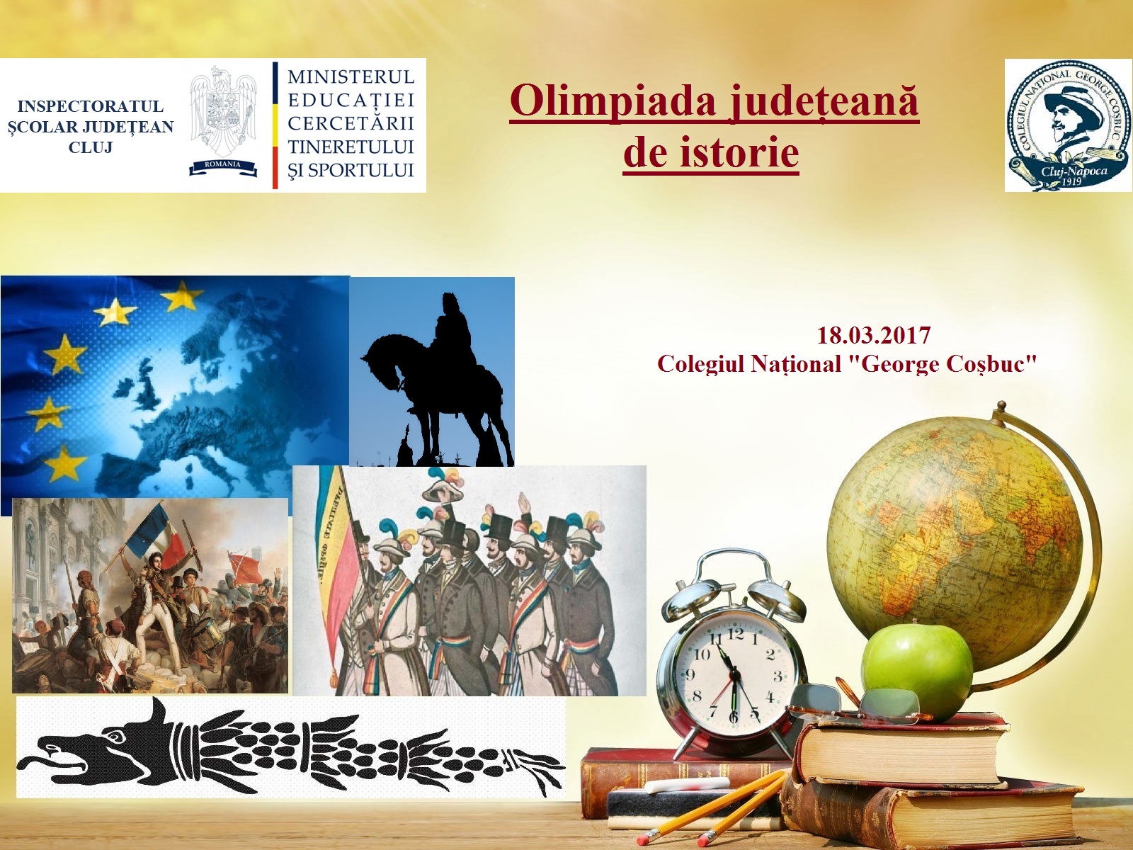 Olimpiada județeană de istorie Colegiul Naţional Coşbuc"